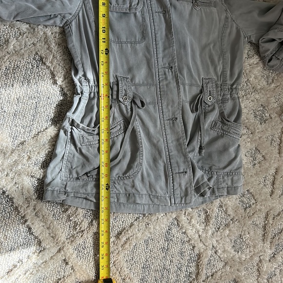 MARRAKECH grey expeditionist jacket from Anthropologie. Anorak utility - Picture 13 of 14